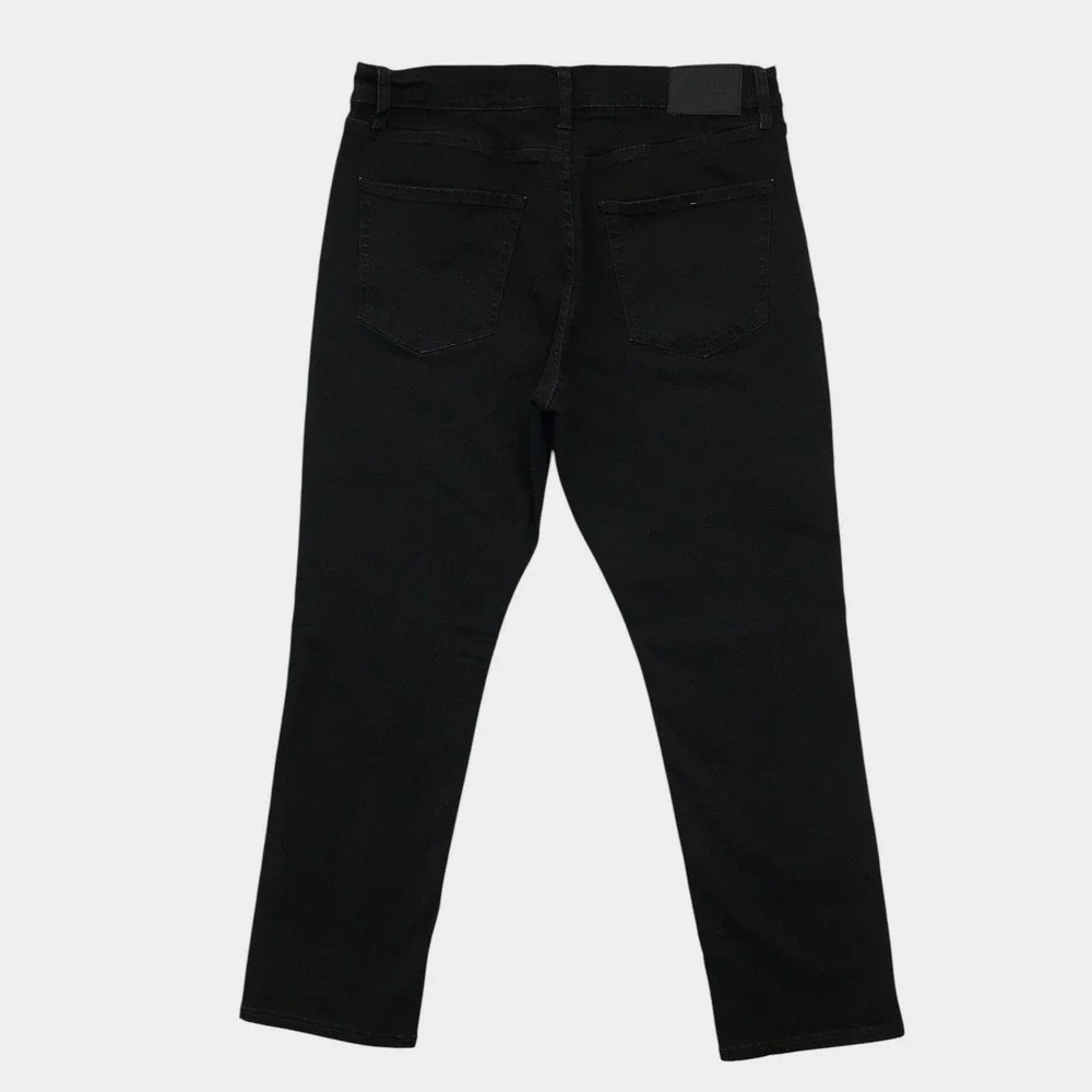 Lucky Brand 410 Athletic Straight Jeans Mens 34x30 Gainesville Black Stretch